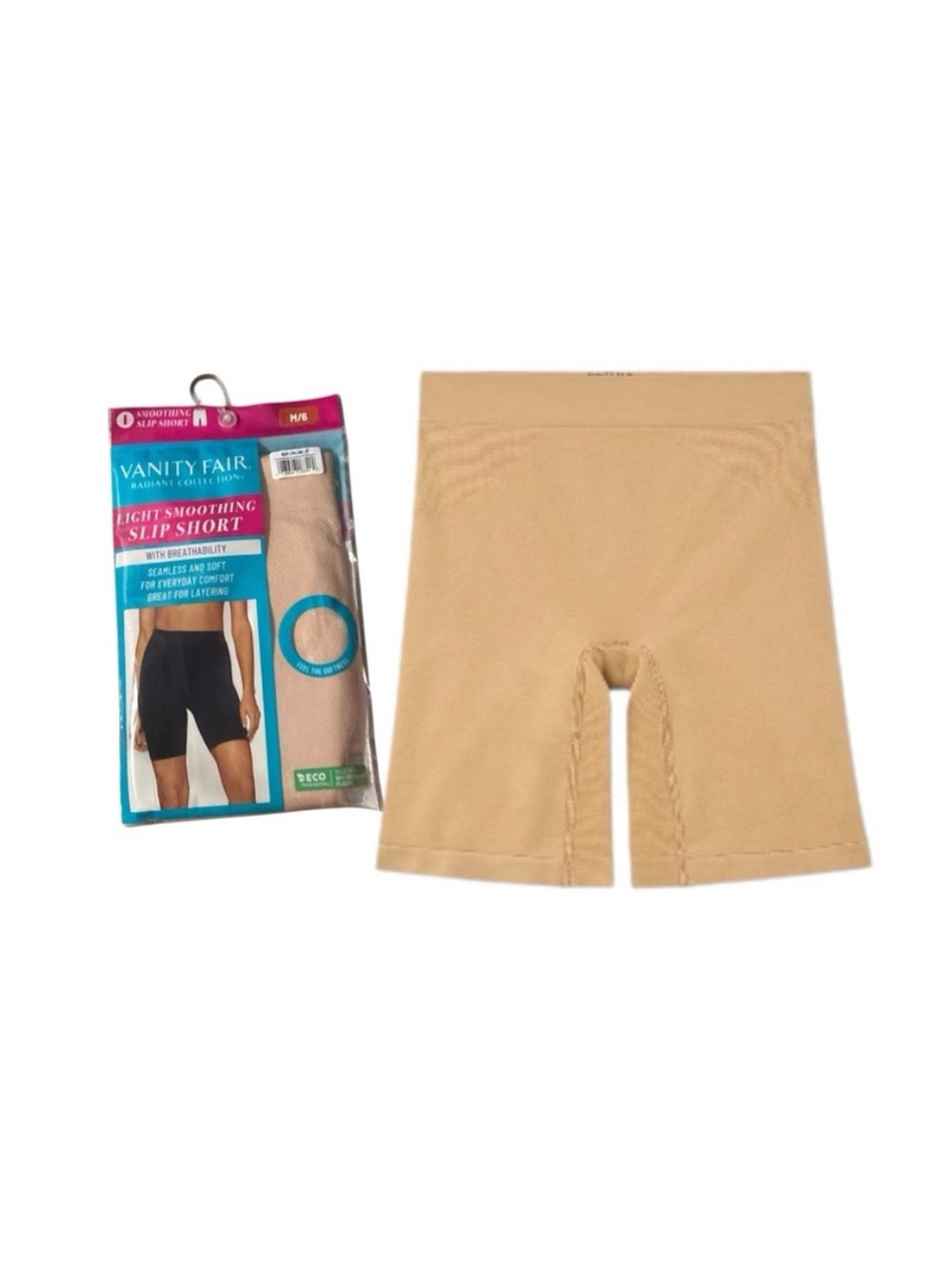 Vanity Fair Beige Slip Shorts